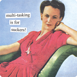 multi-tasking